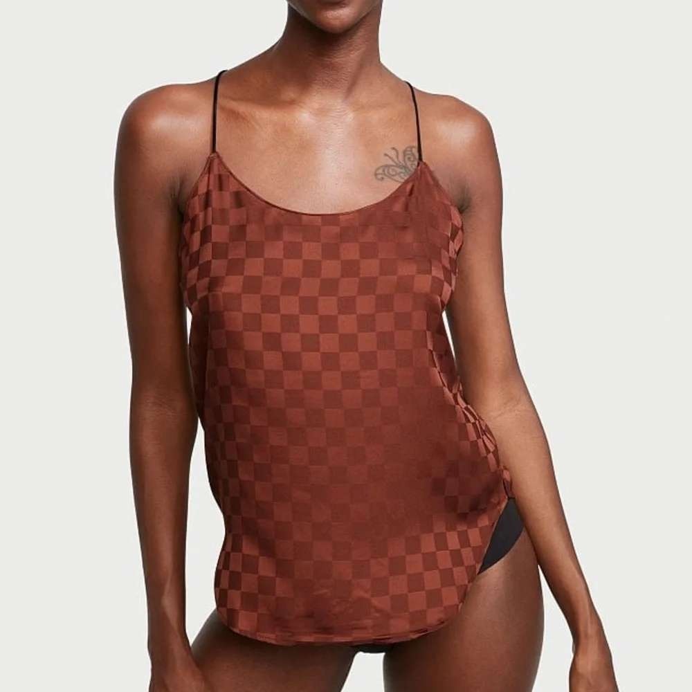 NEW Victoria's‎ Secret Racerback Satin Camisole Top Y2K